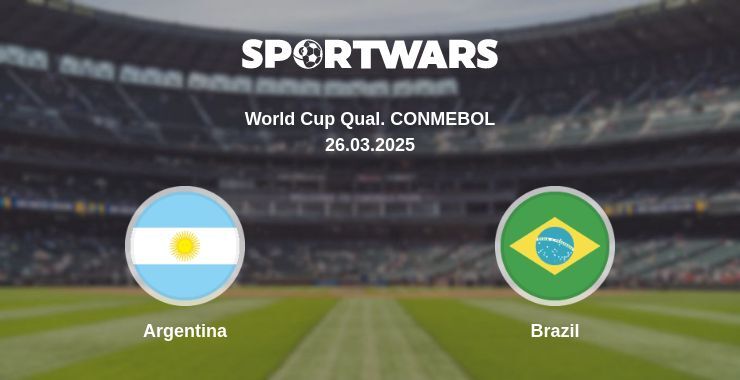 Argentina — Brazil watch online broadcast, 26.03.2025