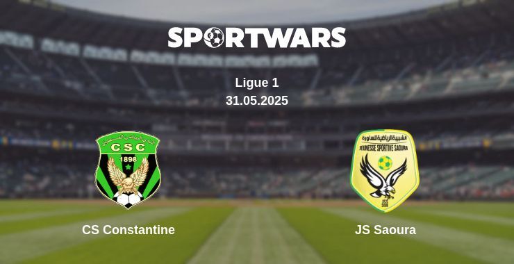 CS Constantine - JS Saoura watch online broadcast