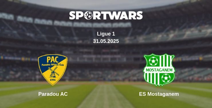 Paradou AC - ES Mostaganem watch online broadcast