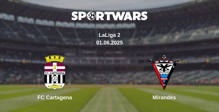 FC Cartagena — Mirandés watch online broadcast, 01.06.2025