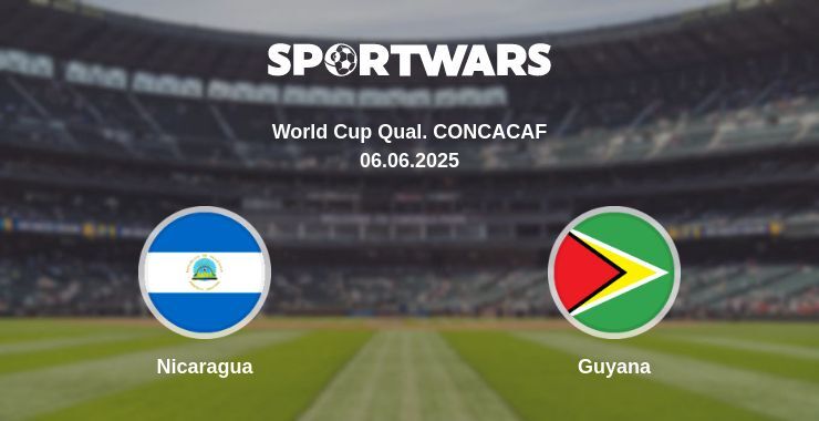 Nicaragua — Guyana watch online broadcast, 06.06.2025