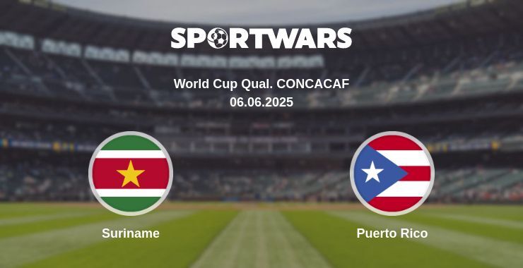 Suriname — Puerto Rico watch online broadcast, 06.06.2025