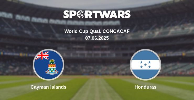 Cayman Islands — Honduras watch online broadcast, 07.06.2025