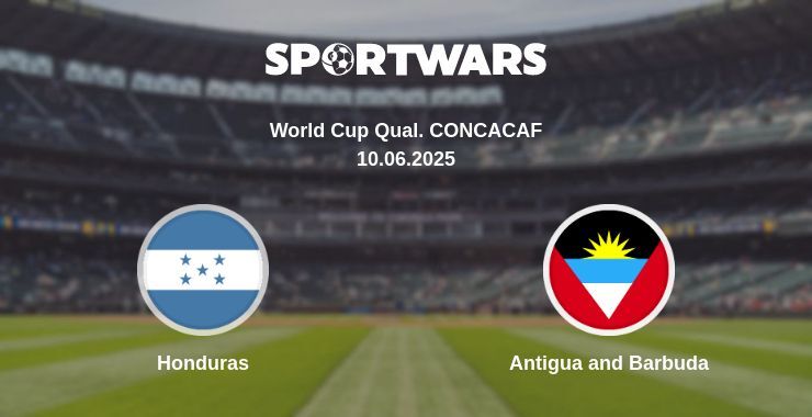 Honduras — Antigua and Barbuda watch online broadcast, 10.06.2025