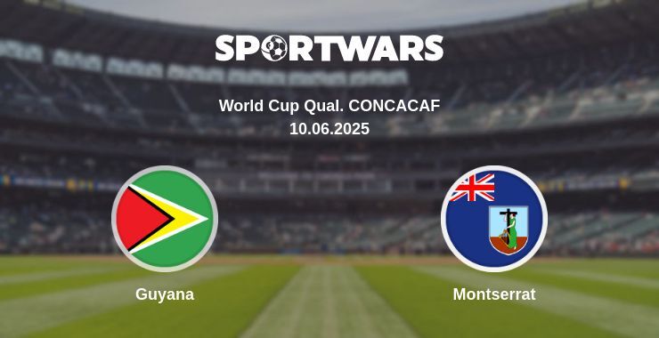 Guyana — Montserrat watch online broadcast, 10.06.2025