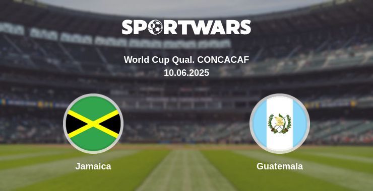 Jamaica — Guatemala watch online broadcast, 10.06.2025