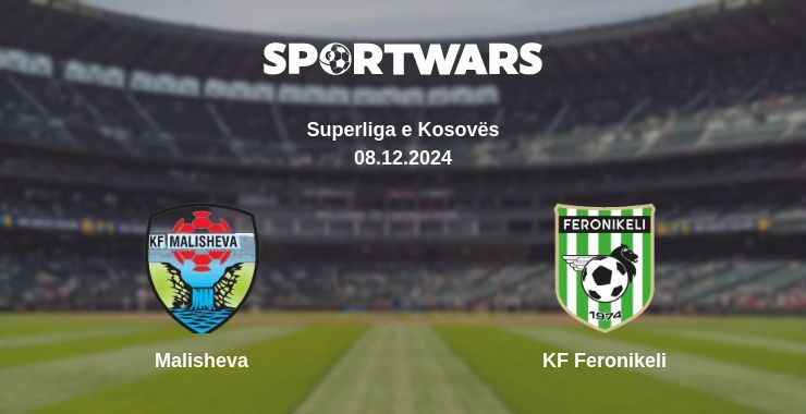 Result of the Malisheva — KF Feronikeli match, 08.12.2024