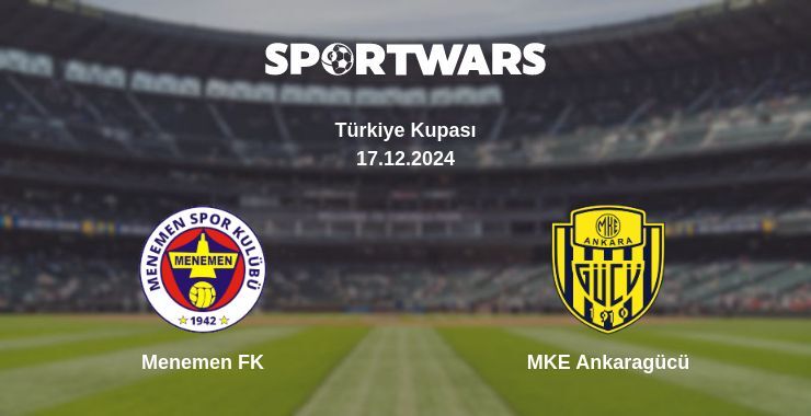 Result of the Menemen FK — MKE Ankaragücü match, 18.12.2024