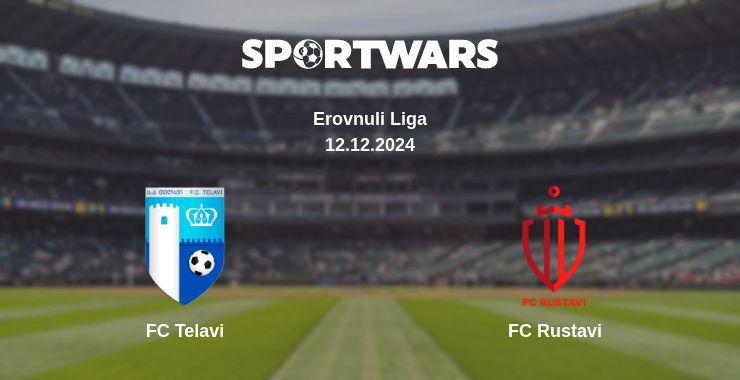 Result of the FC Telavi — FC Rustavi match, 12.12.2024