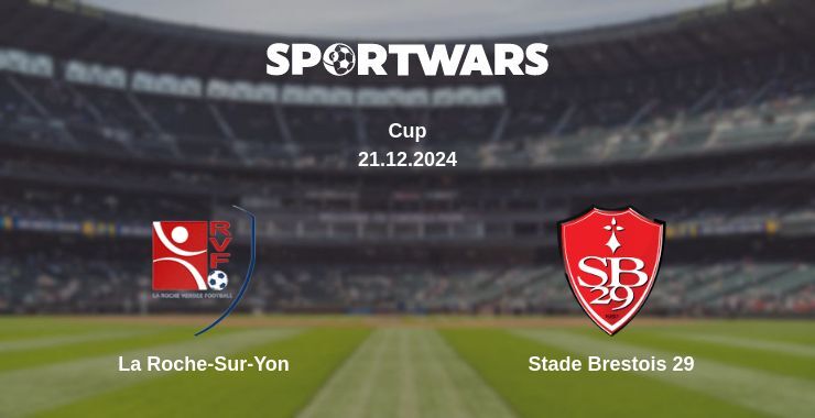 Result of the La Roche-Sur-Yon — Stade Brestois 29 match, 21.12.2024