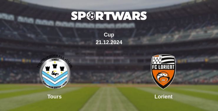 Tours — Lorient watch online broadcast, 21.12.2024