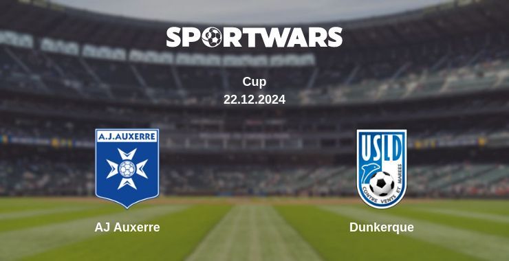 AJ Auxerre — Dunkerque watch online broadcast, 22.12.2024