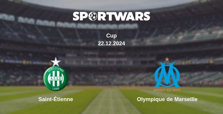 Saint-Étienne — Olympique de Marseille watch online broadcast, 22.12.2024