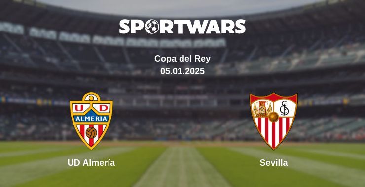 UD Almería — Sevilla watch online broadcast, 04.01.2025