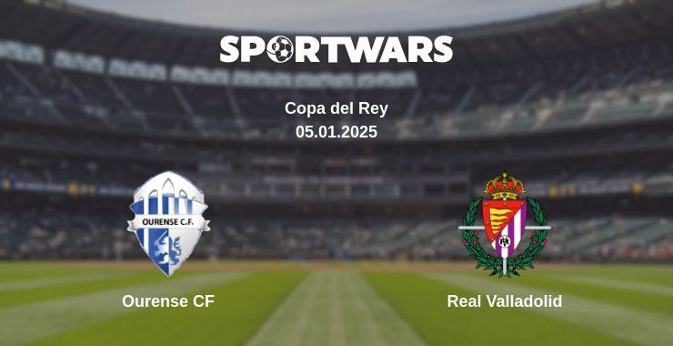 Ourense CF — Real Valladolid watch online broadcast, 05.01.2025