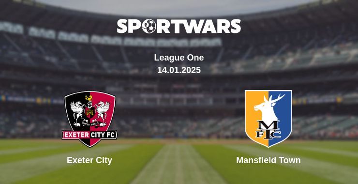 Exeter City — Mansfield Town watch online broadcast, 14.01.2025