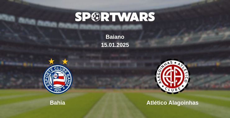 Bahia — Atlético Alagoinhas watch online broadcast, 15.01.2025