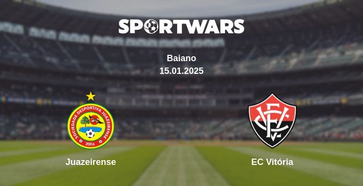 Juazeirense — EC Vitória watch online broadcast, 15.01.2025