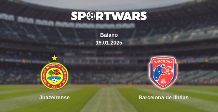 Juazeirense — Barcelona de Ilhéus watch online broadcast, 19.01.2025