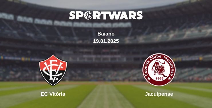 EC Vitória — Jacuipense watch online broadcast, 19.01.2025