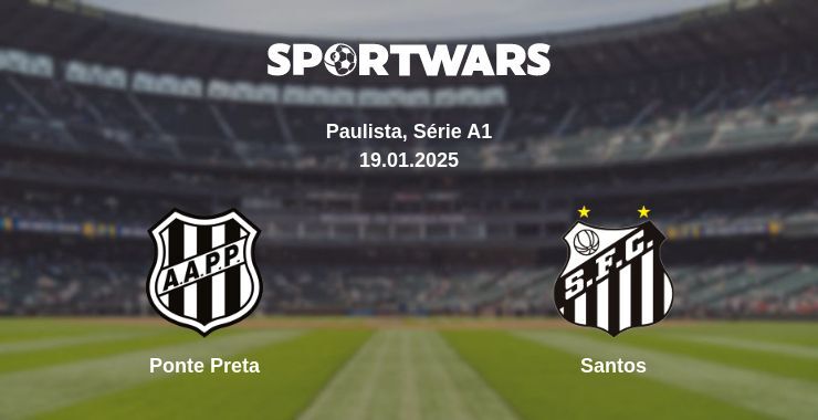 Ponte Preta — Santos watch online broadcast, 19.01.2025