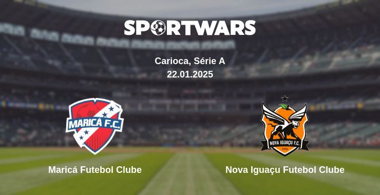 Maricá Futebol Clube — Nova Iguaçu Futebol Clube watch online broadcast, 22.01.2025