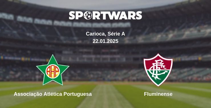 Associação Atlética Portuguesa — Fluminense watch online broadcast, 22.01.2025