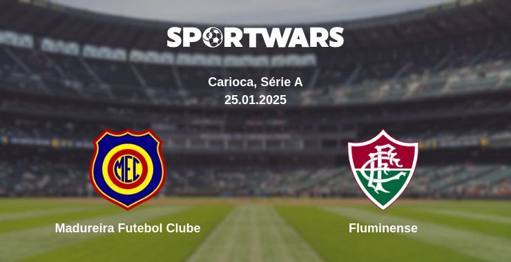 Madureira Futebol Clube — Fluminense watch online broadcast, 25.01.2025