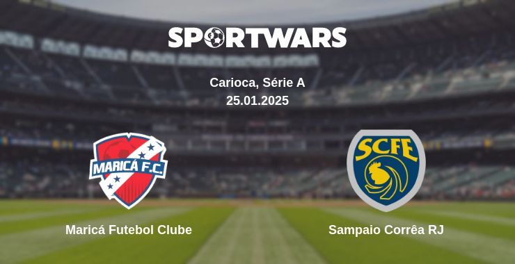 Maricá Futebol Clube — Sampaio Corrêa RJ watch online broadcast, 25.01.2025