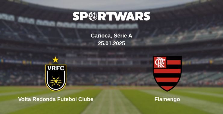 Volta Redonda Futebol Clube — Flamengo watch online broadcast, 25.01.2025