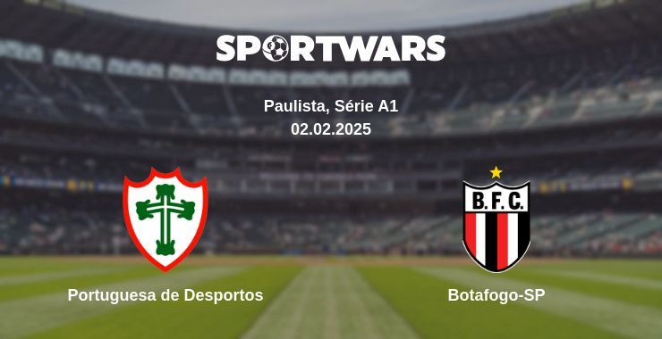 Portuguesa de Desportos — Botafogo-SP watch online broadcast, 02.02.2025