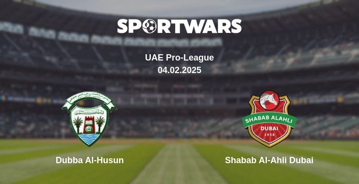 Dubba Al-Husun — Shabab Al-Ahli Dubai watch online broadcast, 04.02.2025