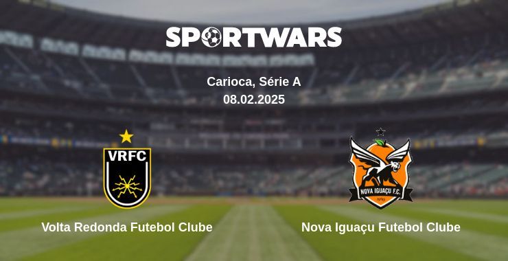 Volta Redonda Futebol Clube — Nova Iguaçu Futebol Clube watch online broadcast, 08.02.2025