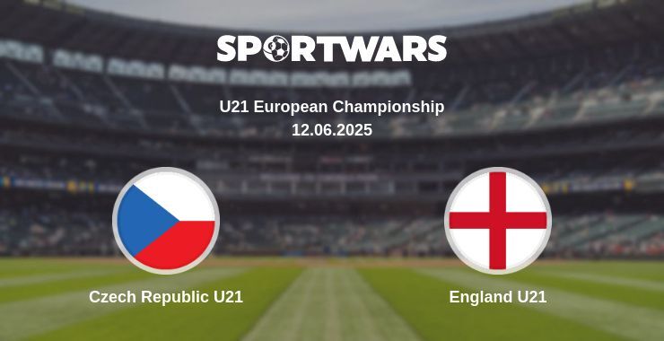 Czech Republic U21 — England U21 watch online broadcast, 12.06.2025