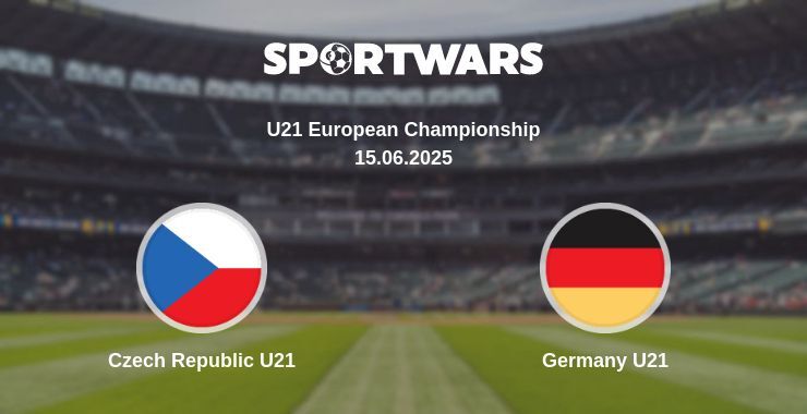 Czech Republic U21 — Germany U21 watch online broadcast, 15.06.2025