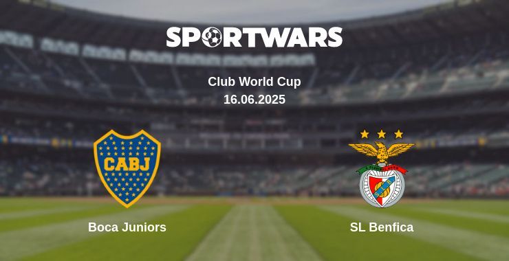 Boca Juniors — SL Benfica watch online broadcast, 16.06.2025