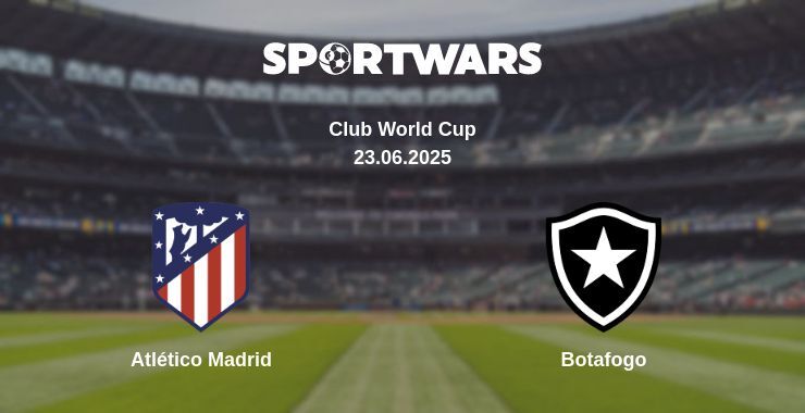 Atlético Madrid — Botafogo watch online broadcast, 23.06.2025