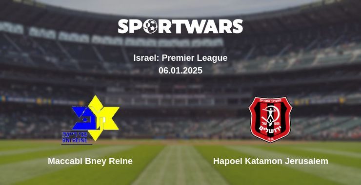 Maccabi Bney Reine — Hapoel Katamon Jerusalem watch online broadcast, 06.01.2025