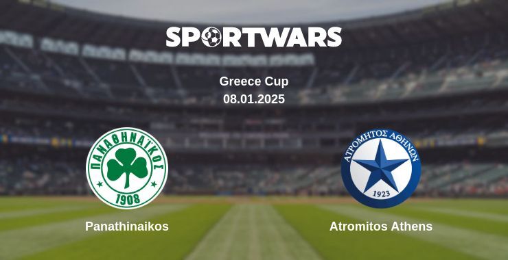 Panathinaikos — Atromitos Athens watch online broadcast, 08.01.2025