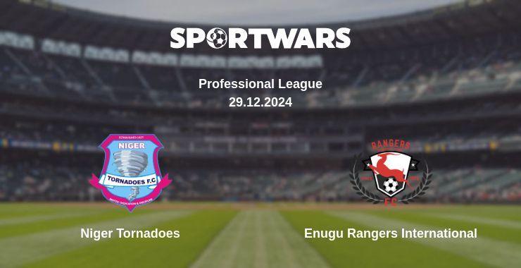 Niger Tornadoes — Enugu Rangers International watch online broadcast, 29.12.2024