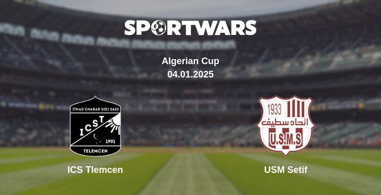 ICS Tlemcen — USM Setif watch online broadcast, 04.01.2025