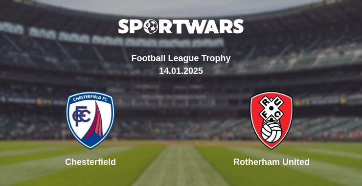 Chesterfield — Rotherham United watch online broadcast, 14.01.2025