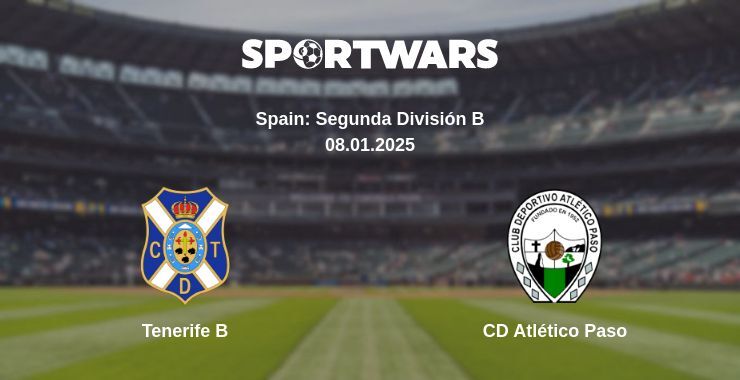 Tenerife B — CD Atlético Paso watch online broadcast, 08.01.2025