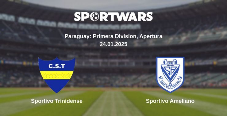 Sportivo Trinidense — Sportivo Ameliano watch online broadcast, 24.01.2025