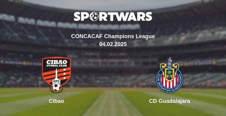 Cibao — CD Guadalajara watch online broadcast, 04.02.2025