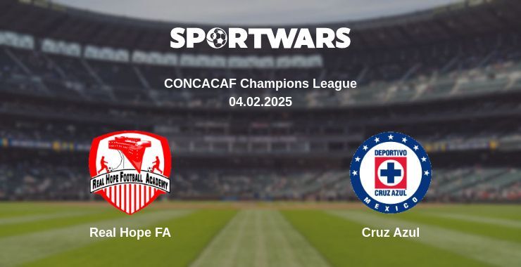 Real Hope FA — Cruz Azul watch online broadcast, 04.02.2025