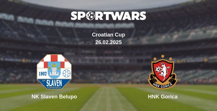 NK Slaven Belupo — HNK Gorica watch online broadcast, 26.02.2025