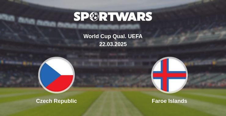 Czech Republic — Faroe Islands watch online broadcast, 22.03.2025