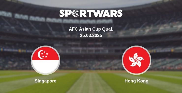 Singapore — Hong Kong watch online broadcast, 25.03.2025