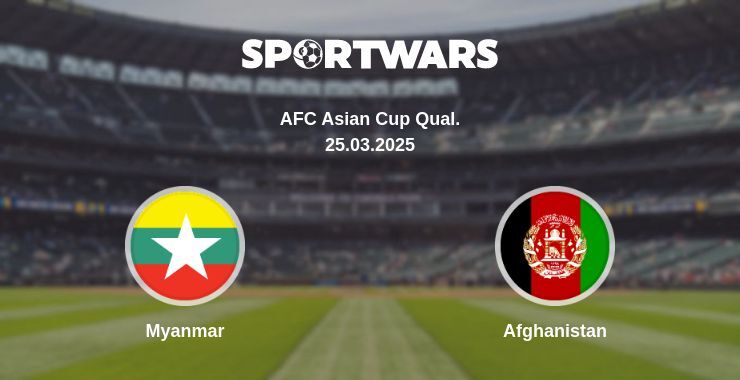 Myanmar — Afghanistan watch online broadcast, 25.03.2025